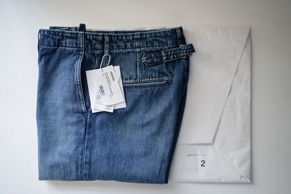 Visvim SS Chino Pants HW Taper Dmgd | Grailed