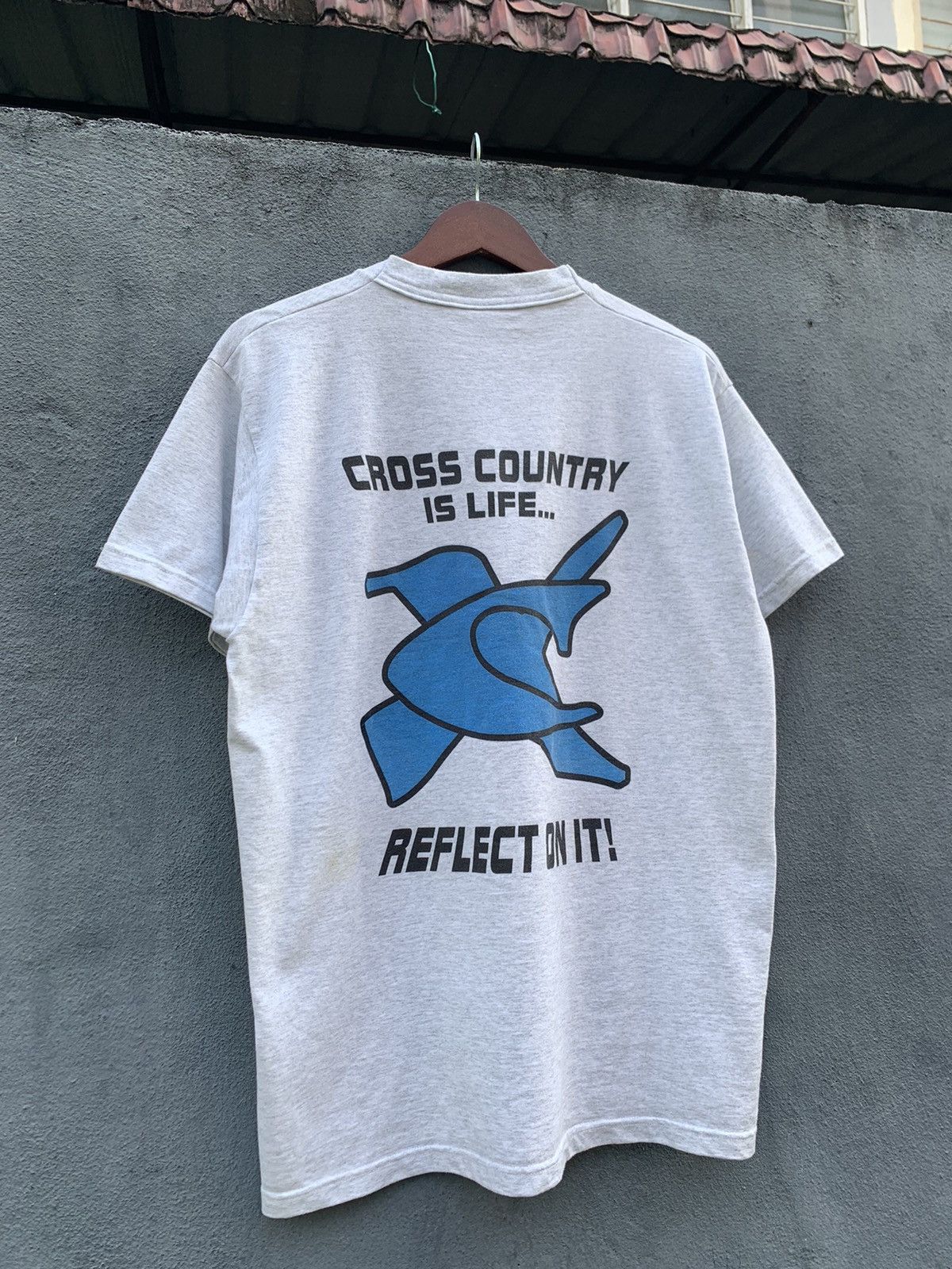 Vintage Vintage 1997 HUDSON BOOSTER CROSS COUNTRY Marathon T shirt Size US L / EU 52-54 / 3 - 2 Thumbnail