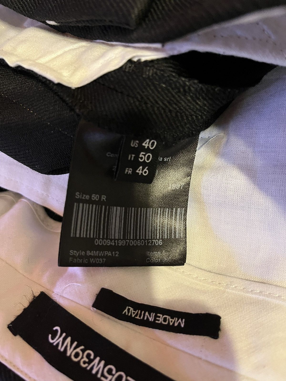 Calvin Klein 205W39NYC Calvin Klein 205W39NYC Gold Stripe Trousers Size US 34 / EU 50 - 7 Thumbnail