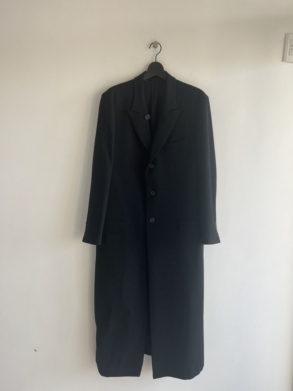 Yohji Yamamoto Yohji Yamamoto Pour Homme - Hidden Right Double layered JKT Size US XL / EU 56 / 4 - 7 Thumbnail
