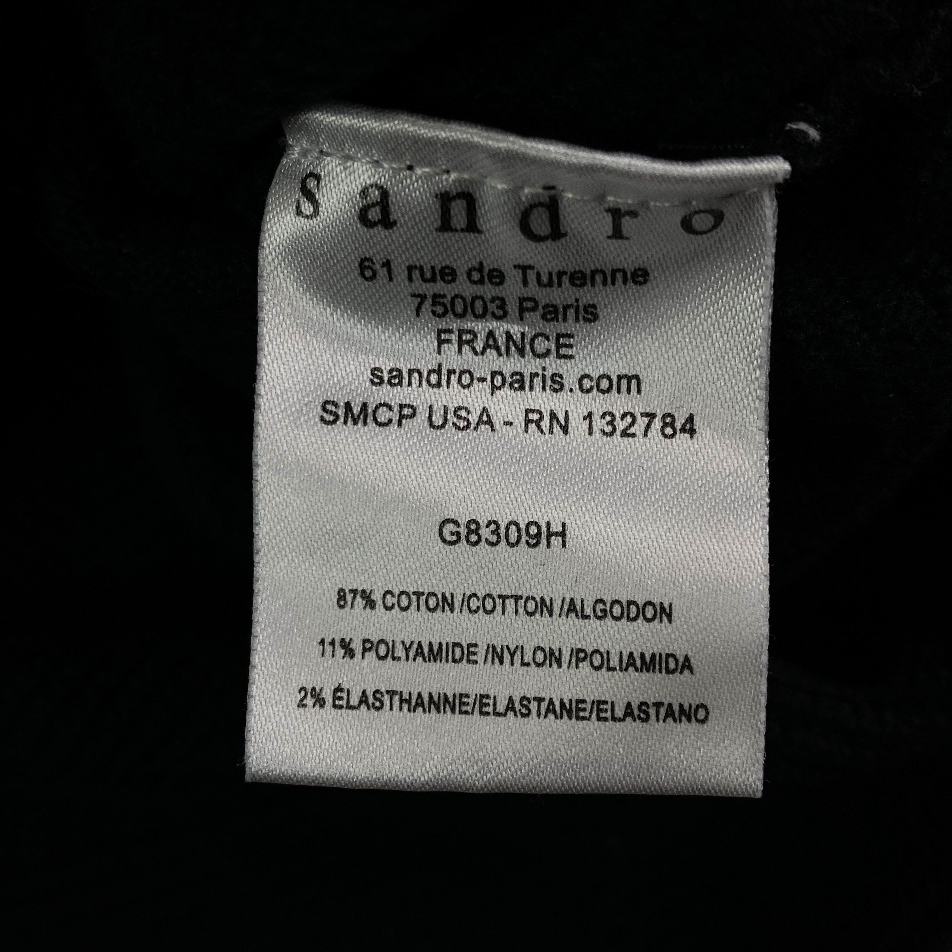Sandro Womens Bomber Sandro Full Zip Size 1/S Size S / US 4 / IT 40 - 5 Thumbnail