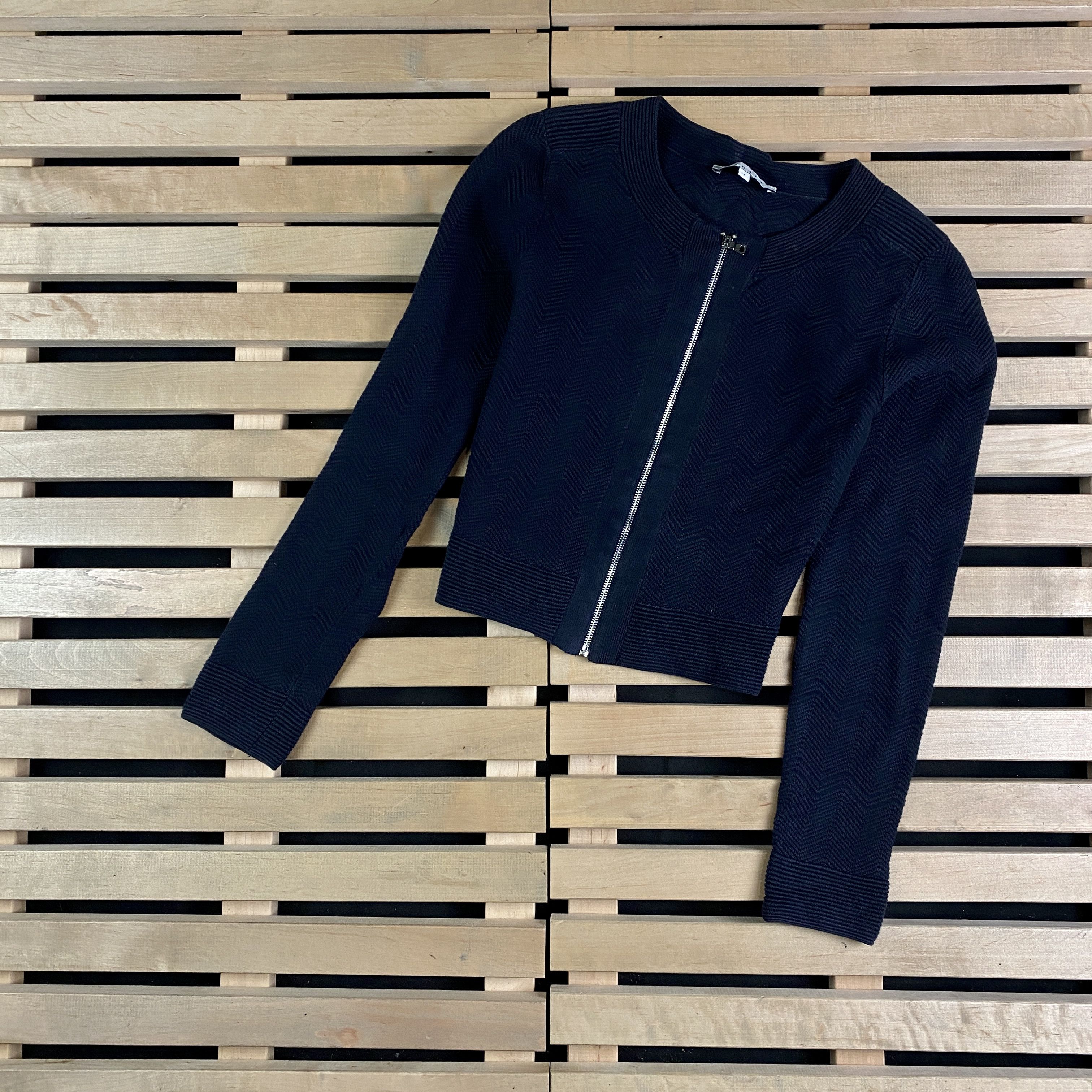 Sandro Womens Bomber Sandro Full Zip Size 1/S Size S / US 4 / IT 40 - 1 Thumbnail