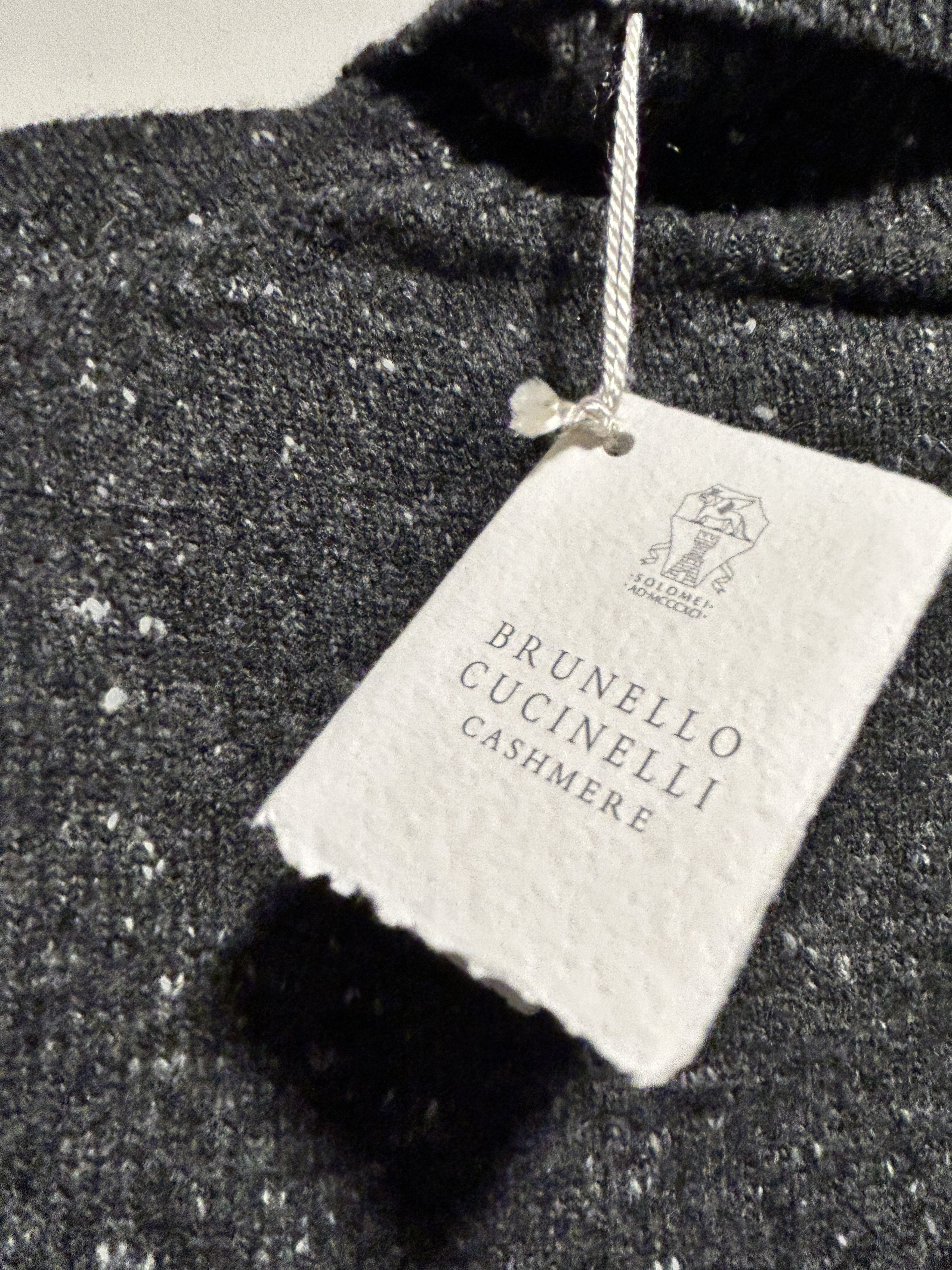 Brunello Cucinelli $4990 Mélange Speckled Virgin Wool Cashmere Rollneck Sweater Size US M / EU 48-50 / 2 - 9 Thumbnail