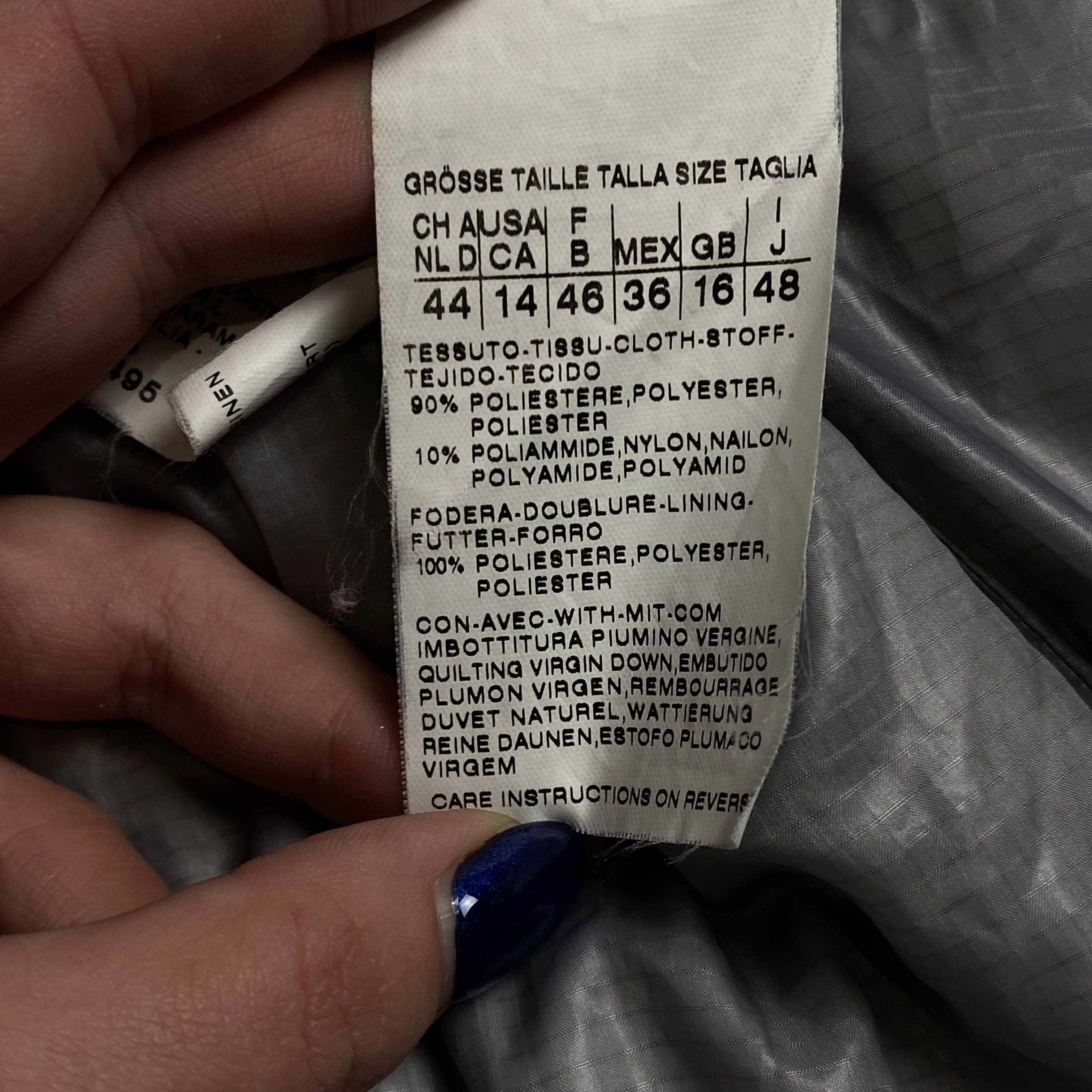 Max Mara Womens Puffer Jacket Max Mara Size UK 16 US 14 Down Size XL / US 12-14 / IT 48-50 - 7 Thumbnail
