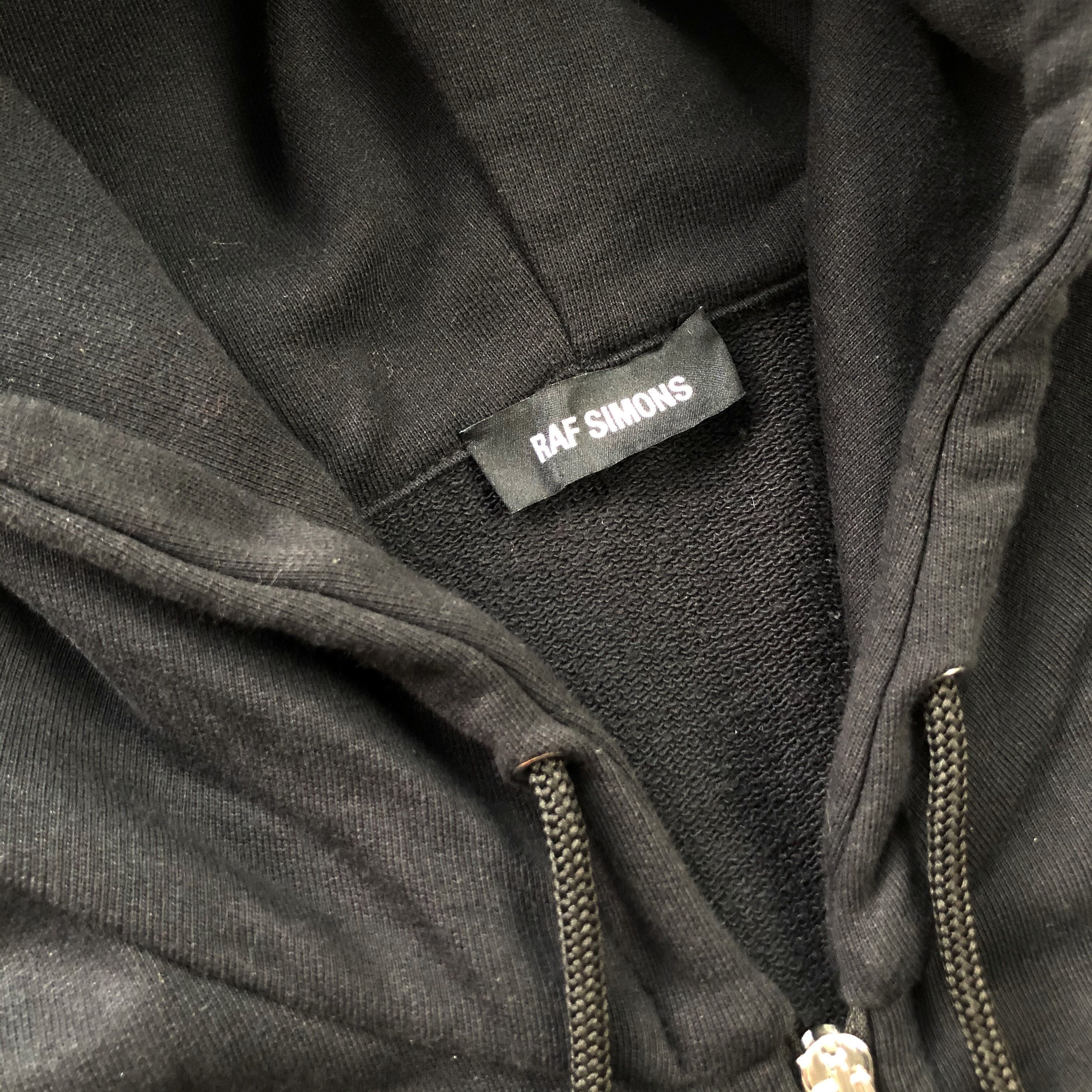Raf Simons Black Newspaper Print Hoodie Size US M / EU 48-50 / 2 - 5 Thumbnail