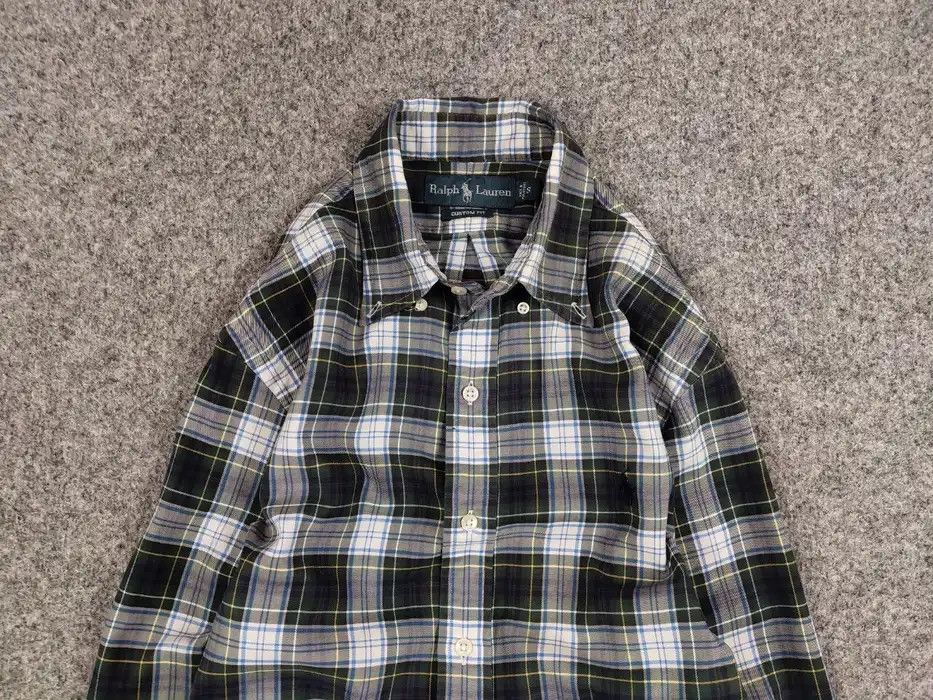 Polo Ralph Lauren Vintage 90's Polo Ralph Lauren American plaid Flannel Shirt Size US M / EU 48-50 / 2 - 3 Thumbnail