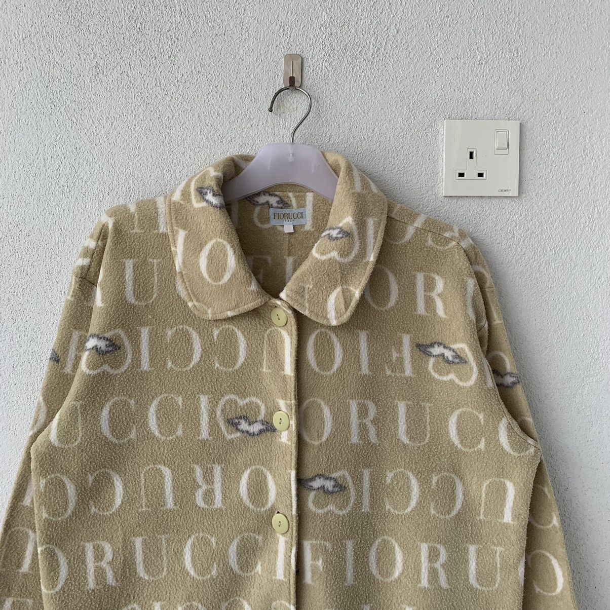 Fiorucci FIORUCCI italy sleepwear fleece jacket.. italian brand Size US L / EU 52-54 / 3 - 2 Thumbnail