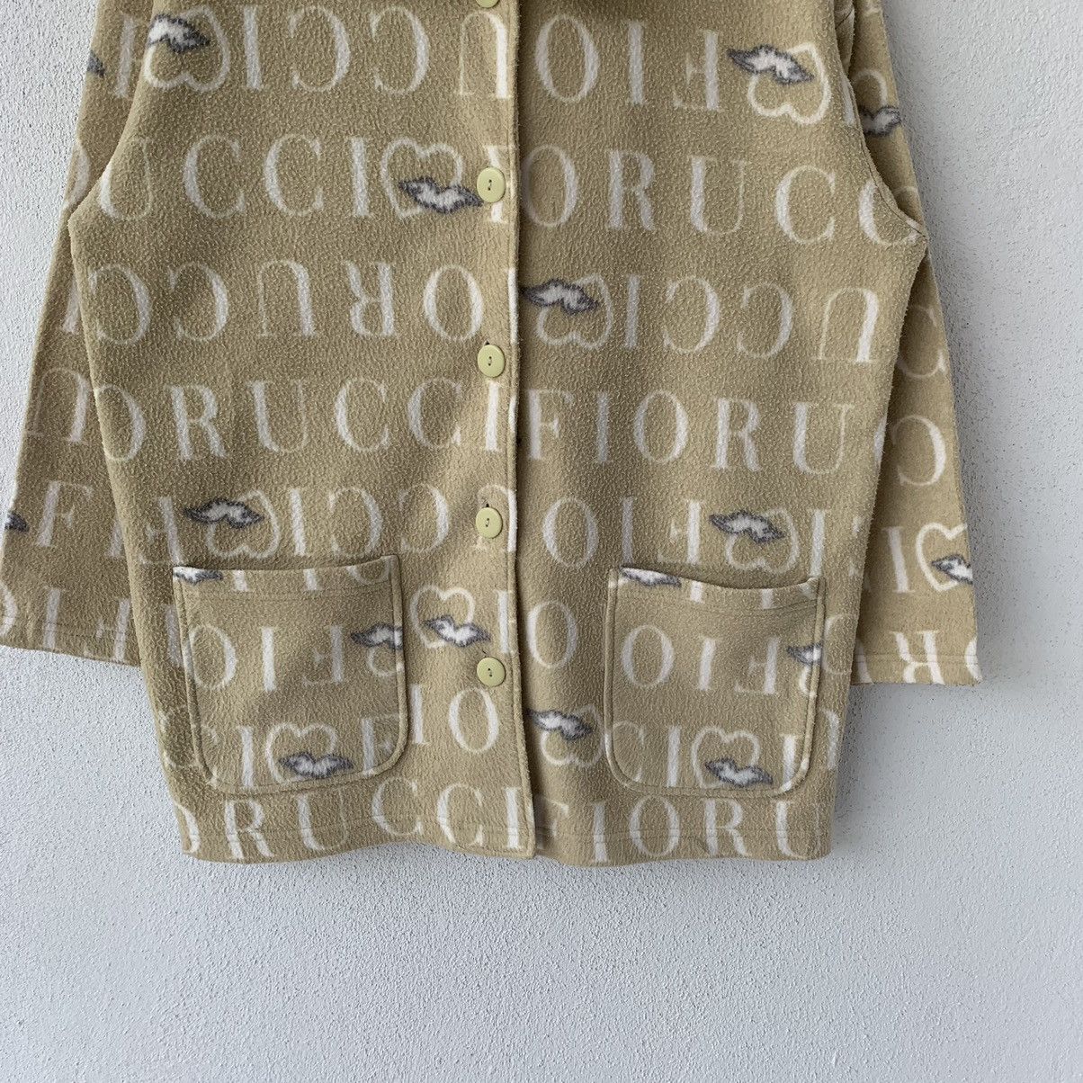 Fiorucci FIORUCCI italy sleepwear fleece jacket.. italian brand Size US L / EU 52-54 / 3 - 3 Thumbnail