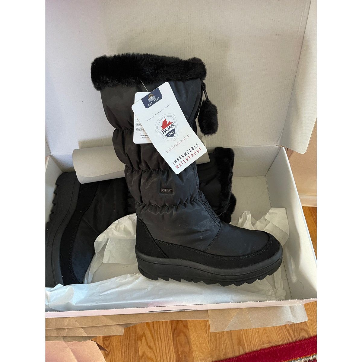 Pajar Pajar Toboggan 2.0 black snow boots size 41 BNIB Grailed