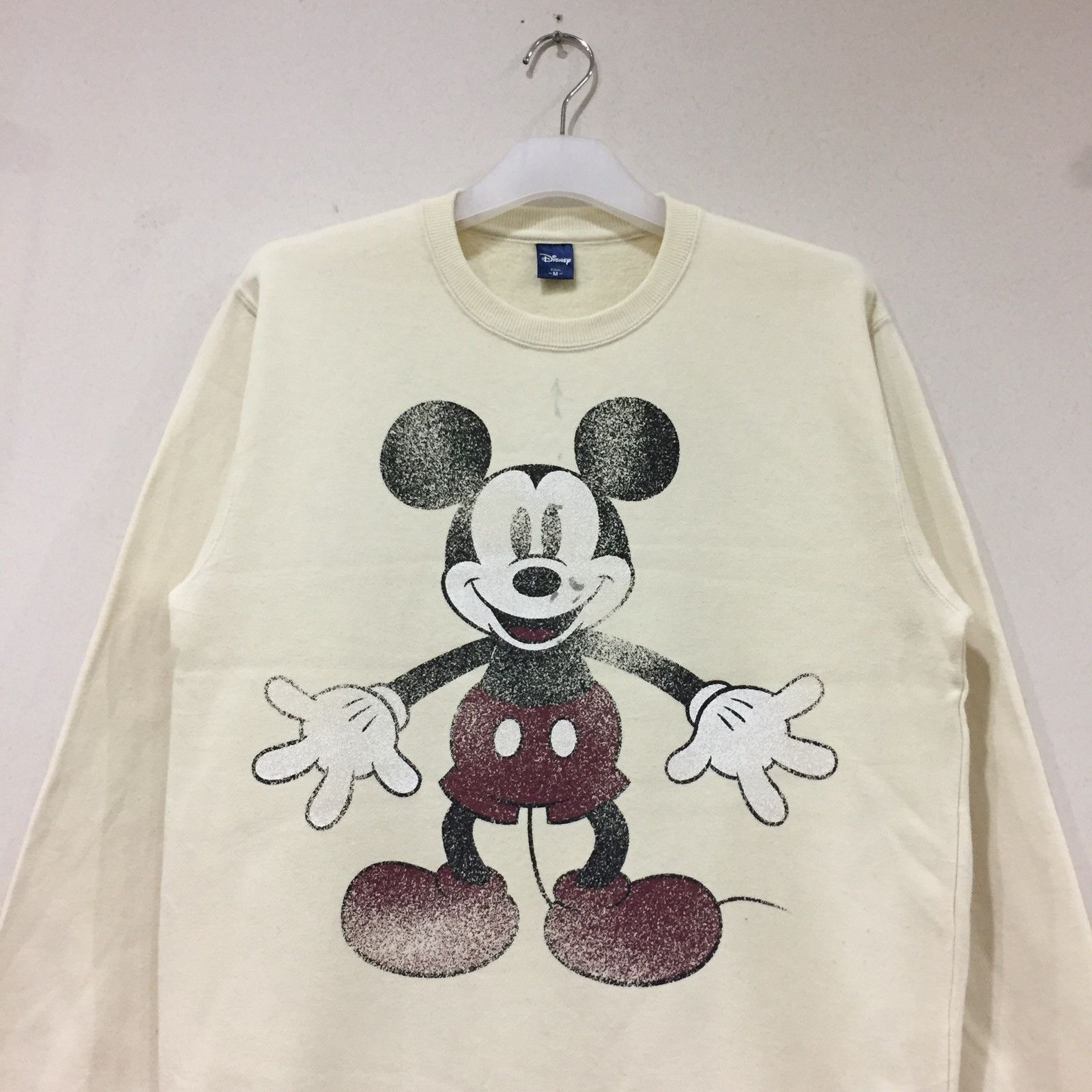 Disney × Mickey Mouse MICKEY MOUSE sweatshirt spell out big design.. disney brand Size US M / EU 48-50 / 2 - 1 Thumbnail