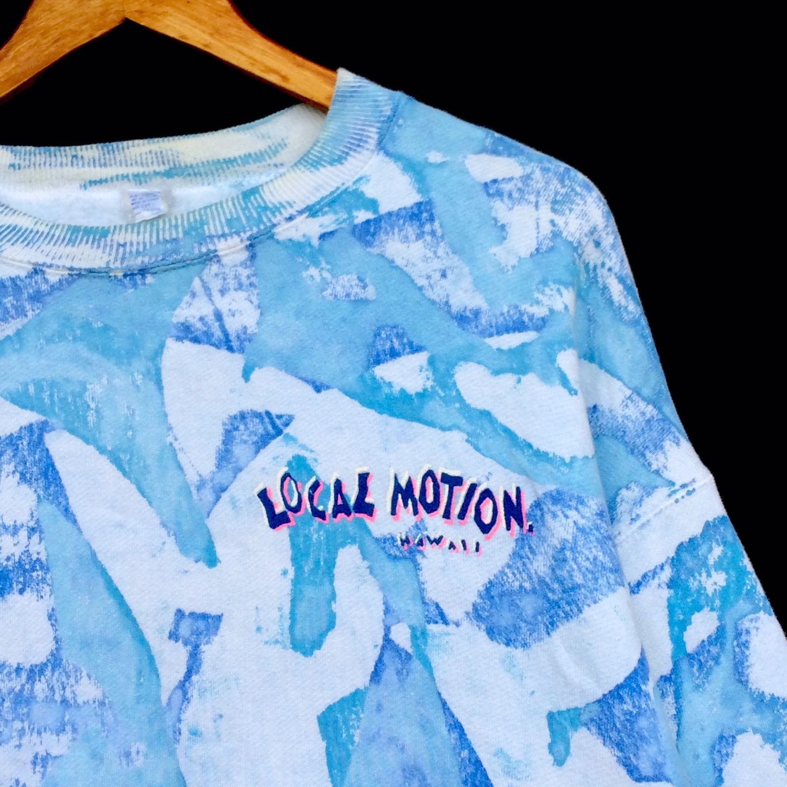 Vintage Vintage Local Motion Fullprint Sweatshirts Size US M / EU 48-50 / 2 - 6 Thumbnail