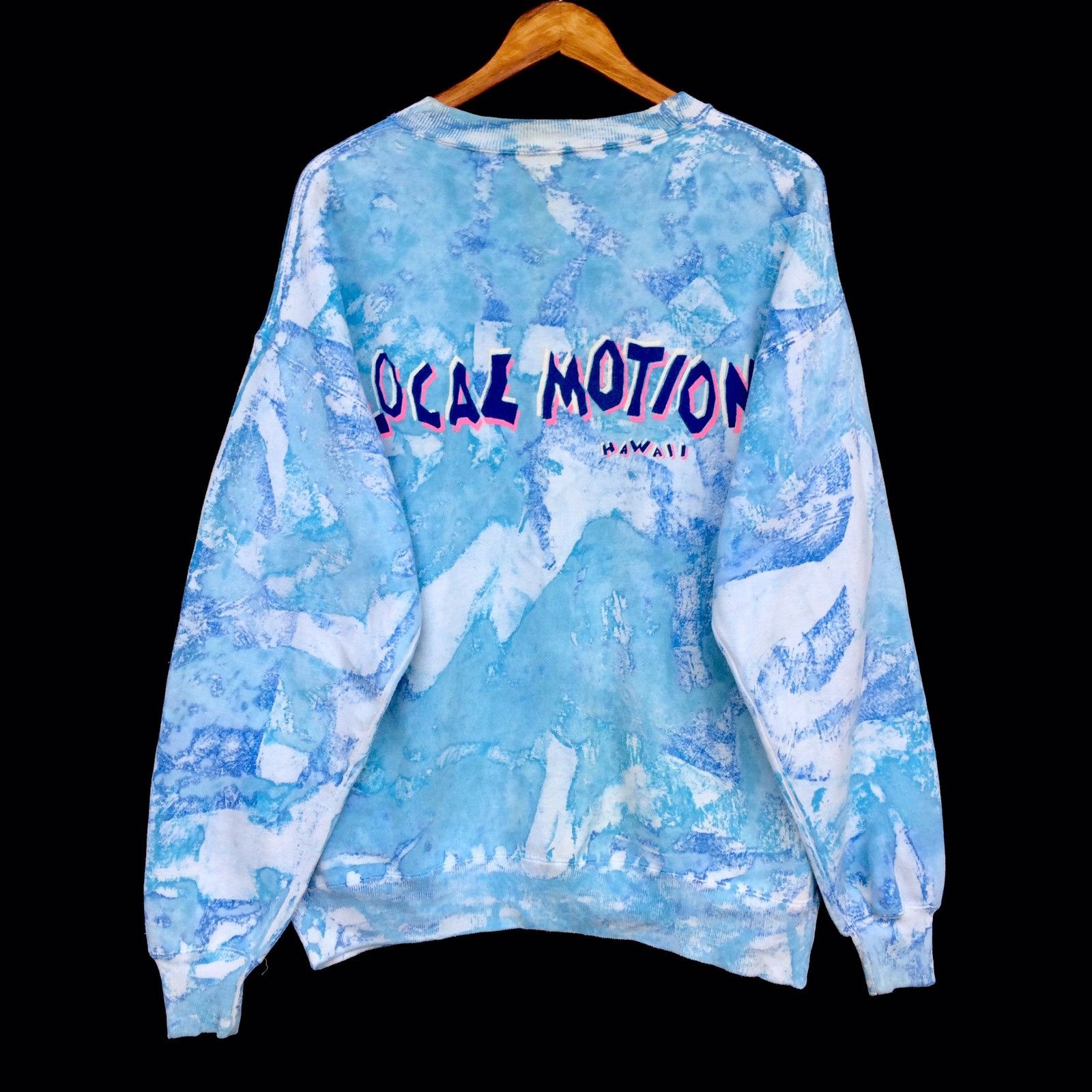 Vintage Vintage Local Motion Fullprint Sweatshirts Size US M / EU 48-50 / 2 - 9 Thumbnail