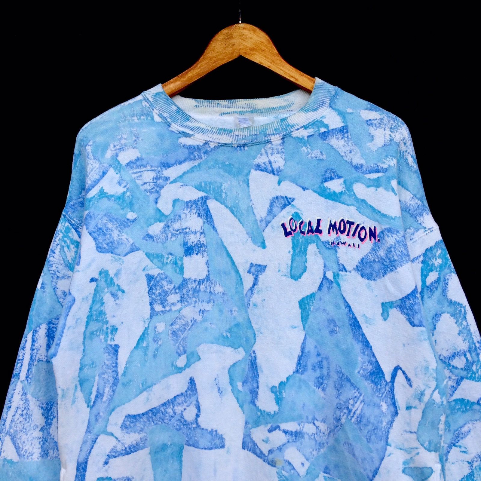 Vintage Vintage Local Motion Fullprint Sweatshirts Size US M / EU 48-50 / 2 - 2 Thumbnail