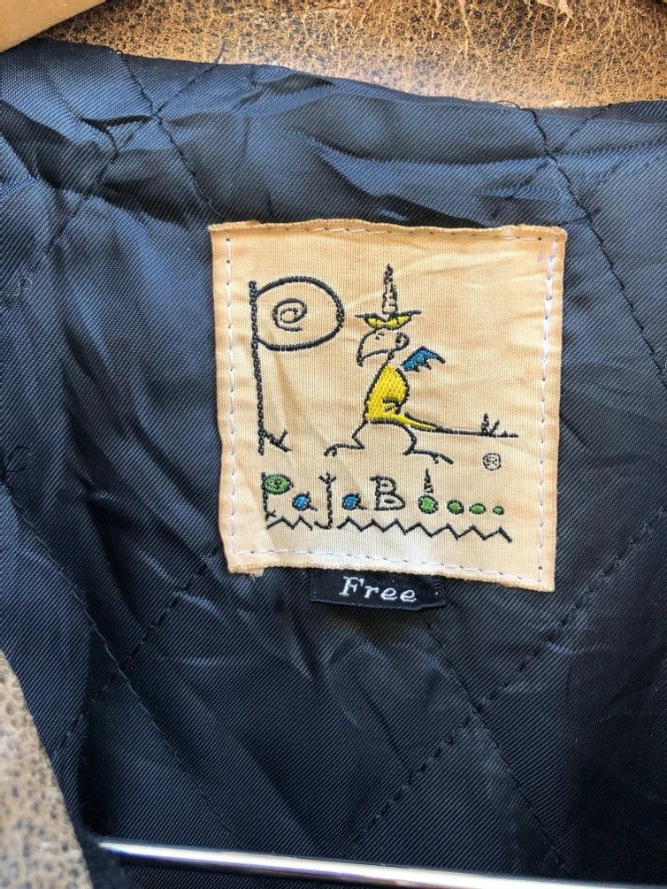 Japanese Brand RARE🔥VINTAGE 80’S PAJABOO DRAGON WOOL/LEATHER VARSITY Size US L / EU 52-54 / 3 - 9 Thumbnail