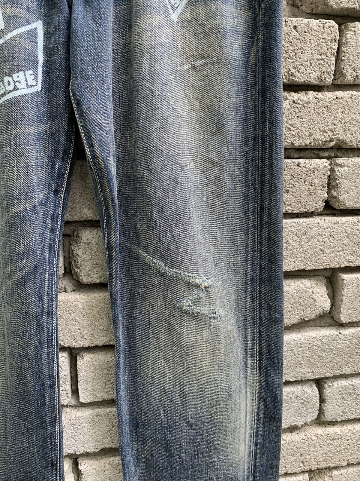 Levi's × Vintage Levis Red Tab Distressed selvedge denim pants Size US 29 - 14 Thumbnail