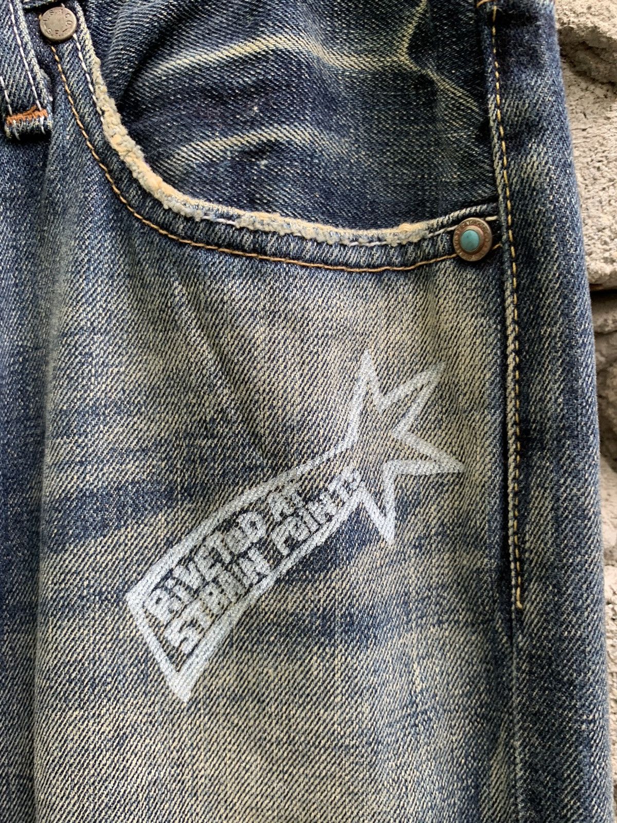 Levi's × Vintage Levis Red Tab Distressed selvedge denim pants Size US 29 - 10 Thumbnail