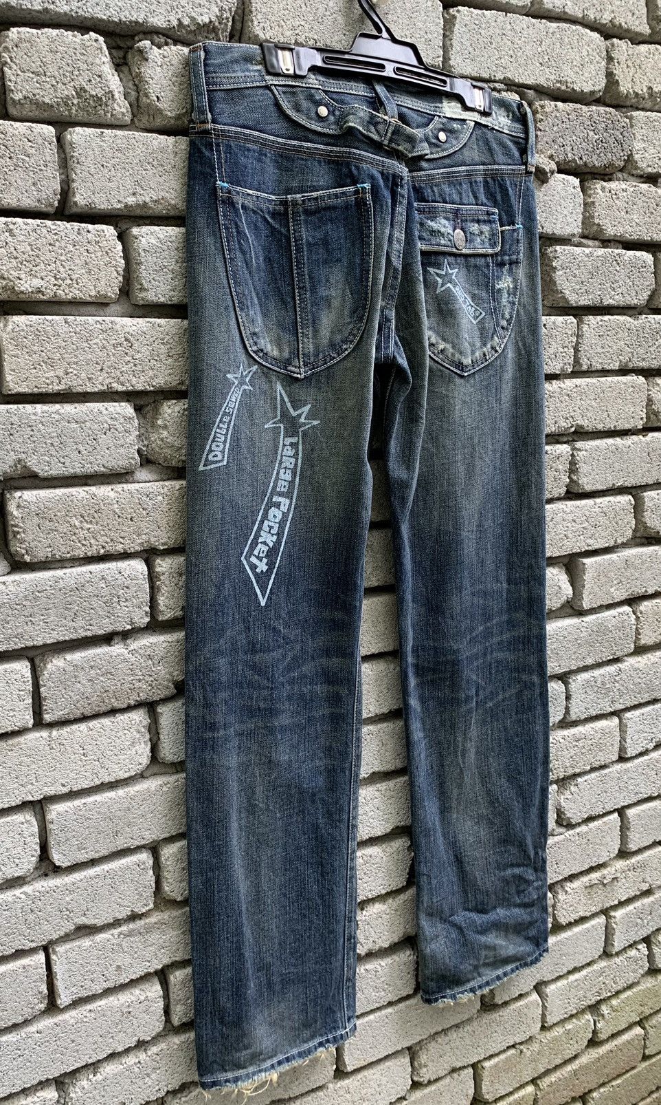Levi's × Vintage Levis Red Tab Distressed selvedge denim pants Size US 29 - 6 Thumbnail
