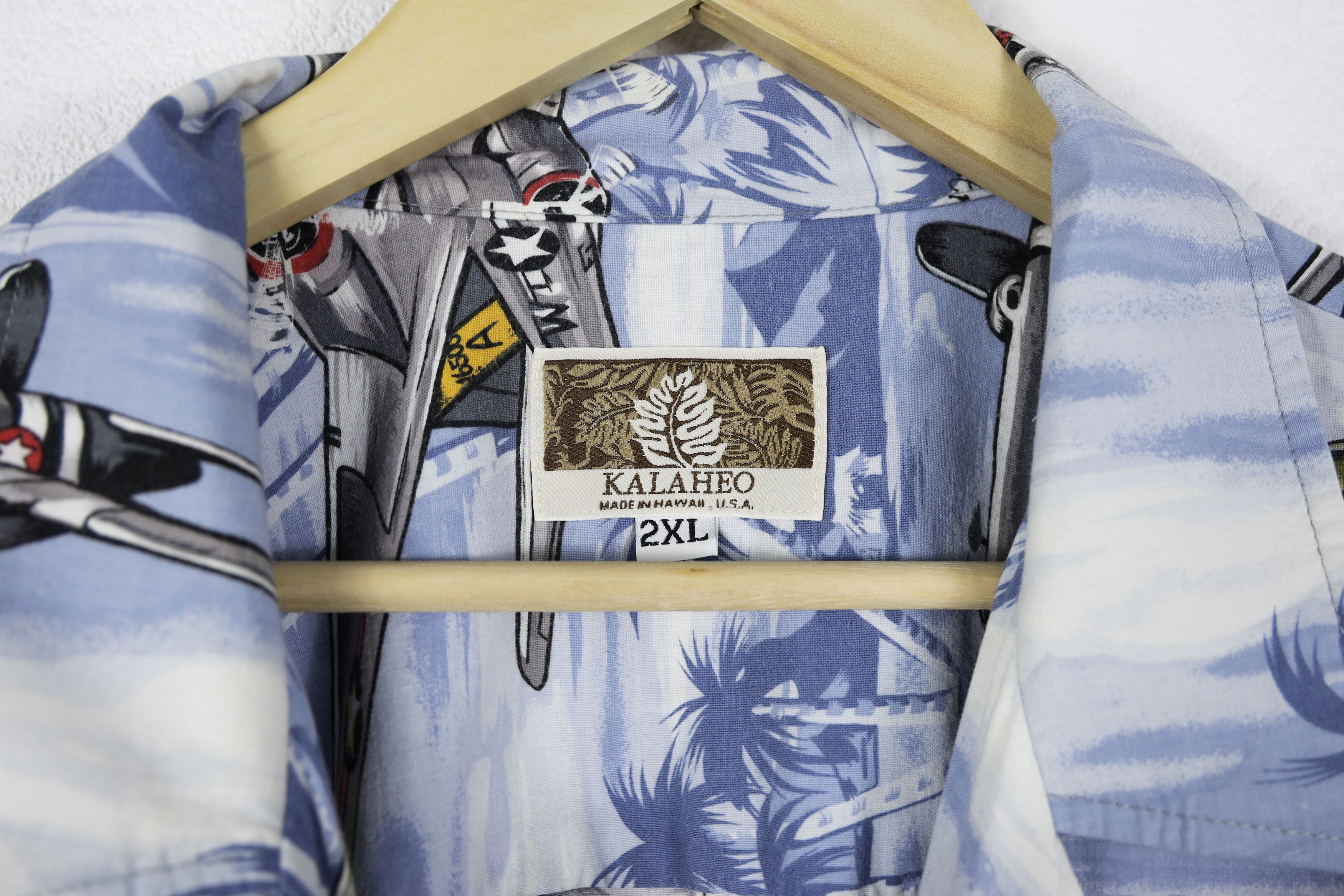 Vintage Vintage Kalaheo Printed Hawaiian Shirt XXL Made in Hawaii NZ Size US XXL / EU 58 / 5 - 7 Thumbnail