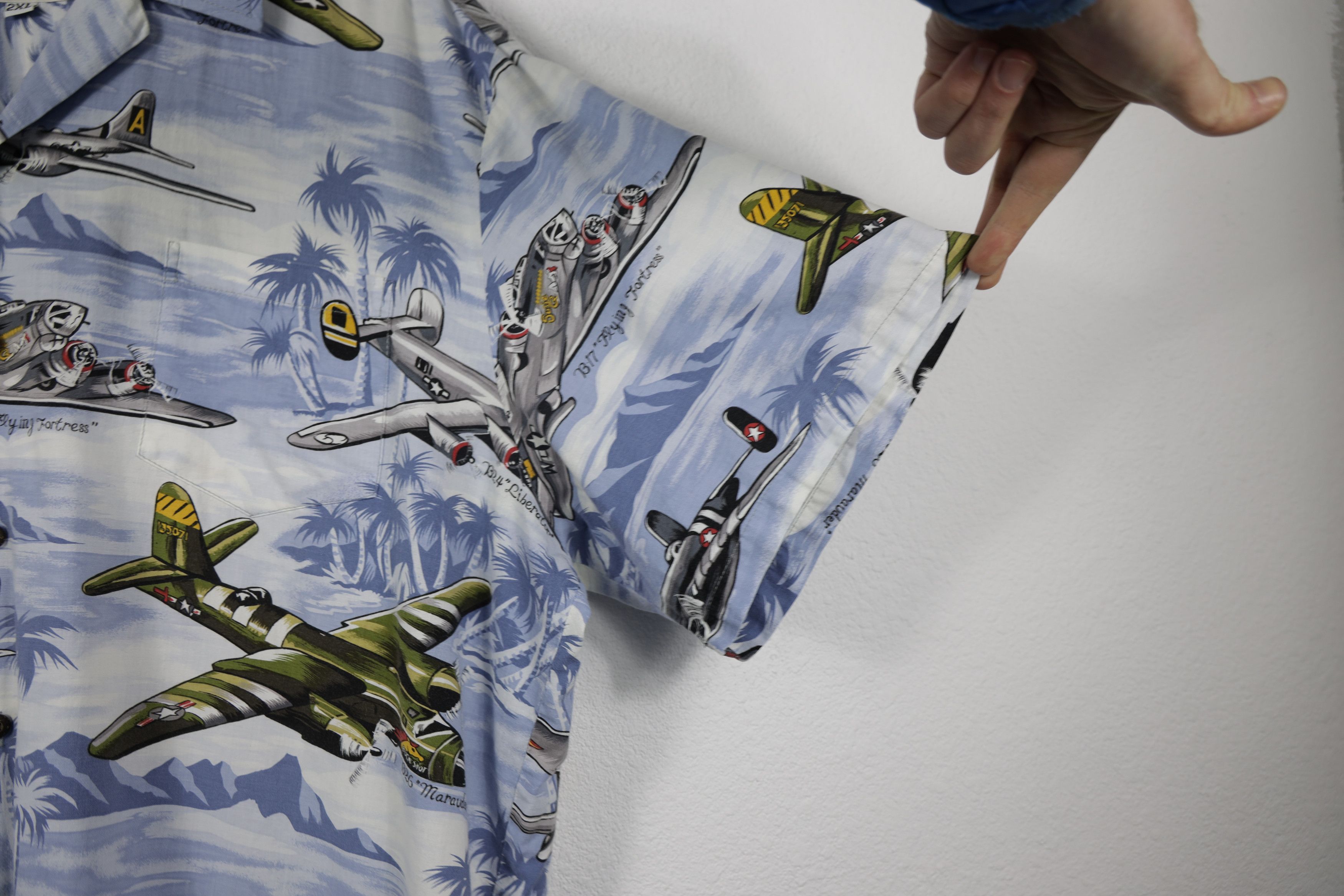 Vintage Vintage Kalaheo Printed Hawaiian Shirt XXL Made in Hawaii NZ Size US XXL / EU 58 / 5 - 4 Thumbnail