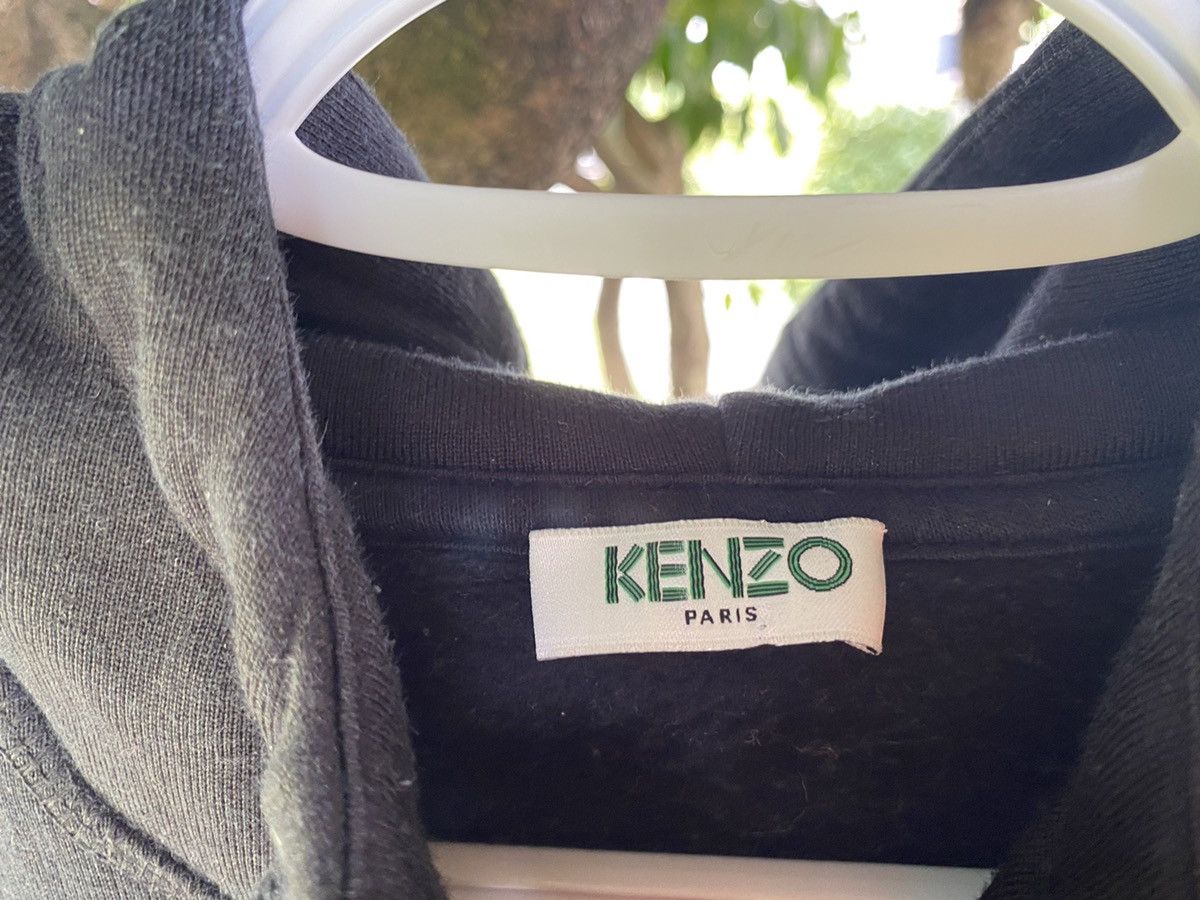 Japanese Brand × Kenzo KENZO FRAME WAVE HOODIE Size US M / EU 48-50 / 2 - 3 Thumbnail