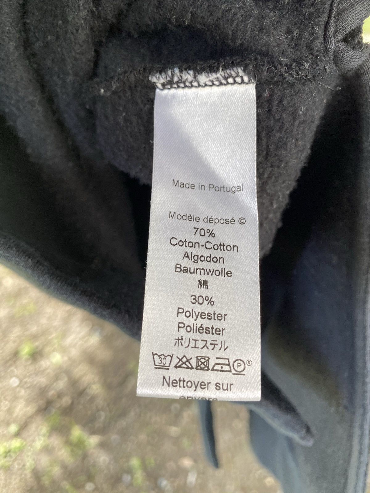 Japanese Brand × Kenzo KENZO FRAME WAVE HOODIE Size US M / EU 48-50 / 2 - 5 Thumbnail