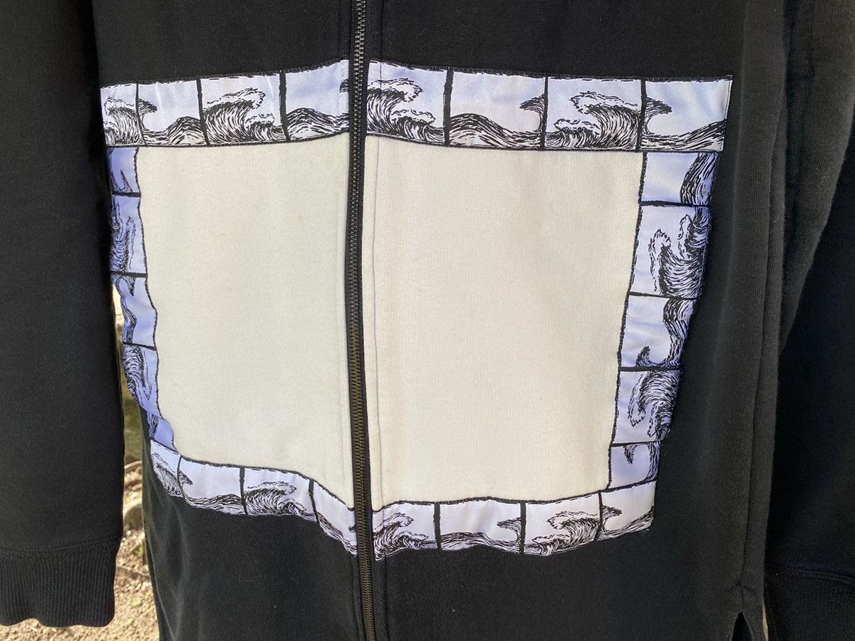 Japanese Brand × Kenzo KENZO FRAME WAVE HOODIE Size US M / EU 48-50 / 2 - 2 Thumbnail