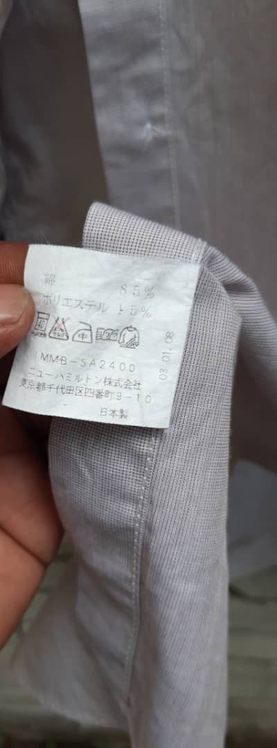 Issey Miyake Issey Miyake I.M Product Fine Egyptian casual shirt Size US L / EU 52-54 / 3 - 11 Thumbnail