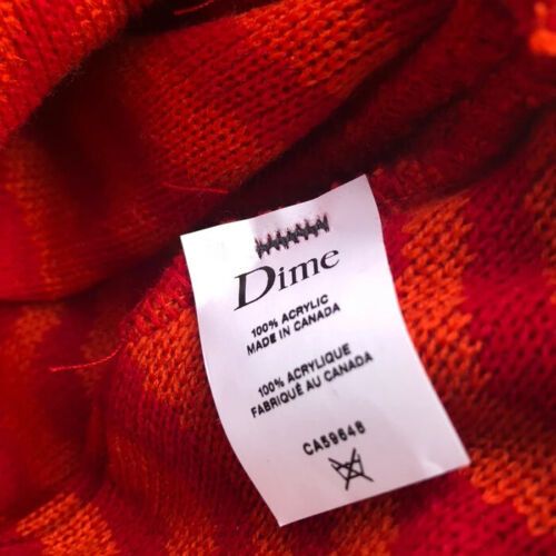 Dime Vintage Dime WAVE Beanie RED Size ONE SIZE - 3 Thumbnail
