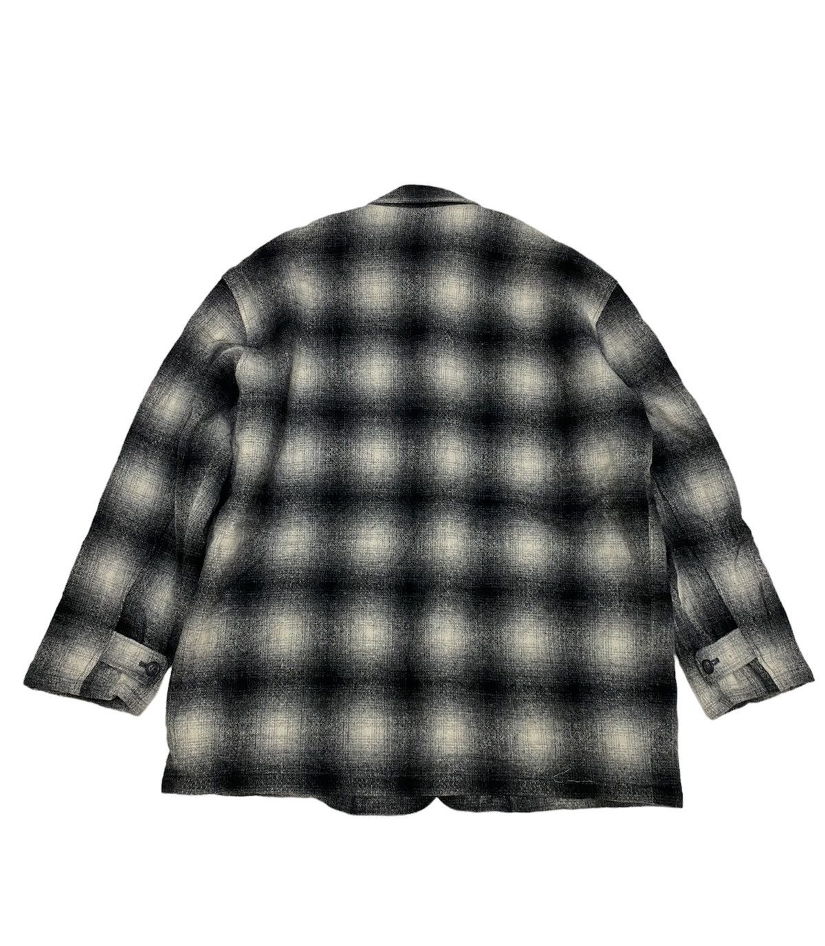 Flannel Vintage Japanese Maneaver Shadow Wool Flannel Jacket Size US L / EU 52-54 / 3 - 6 Thumbnail