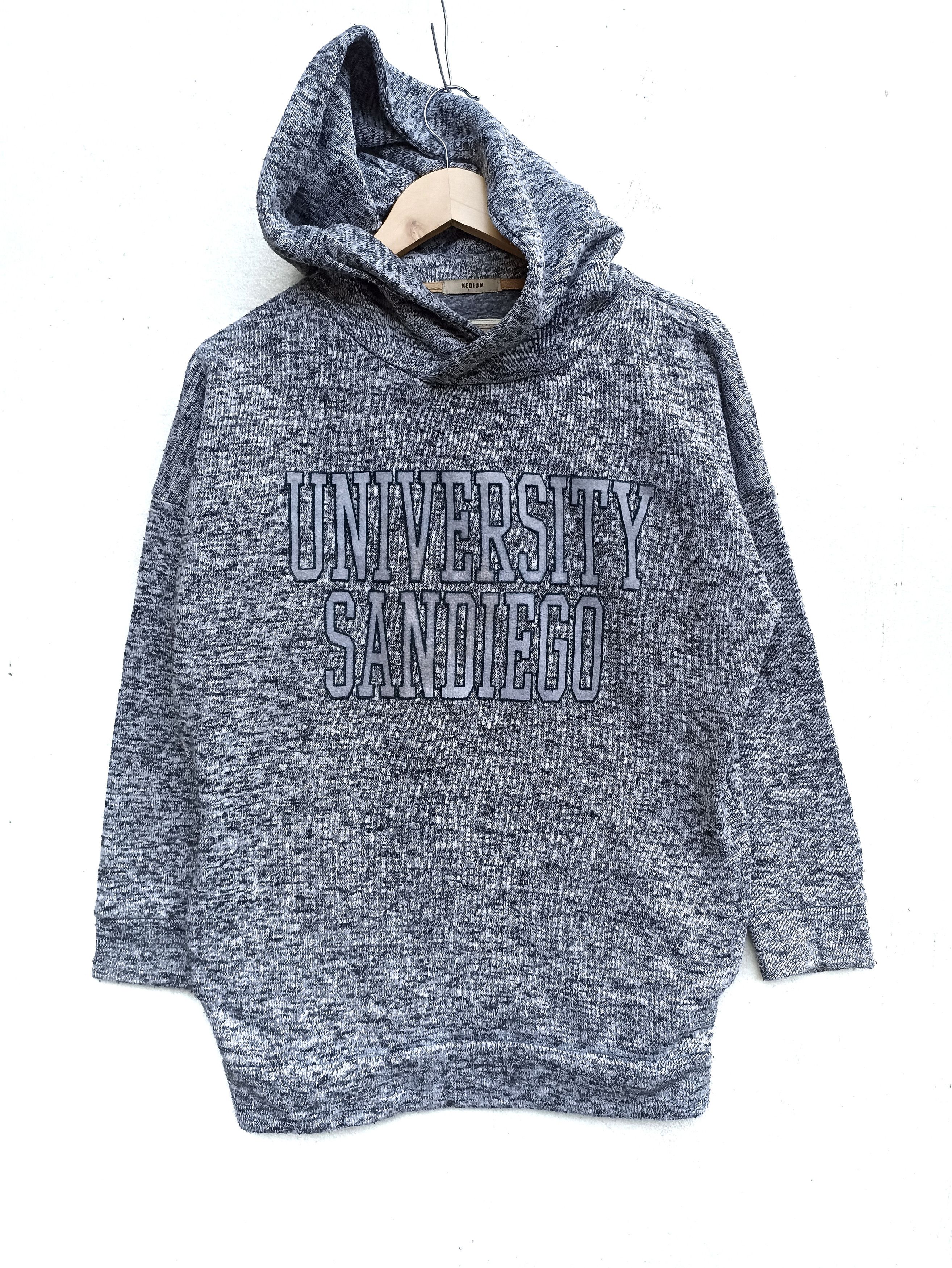 Vintage 🔥 Vintage University San Diego Hoodies Collegiate Size US M / EU 48-50 / 2 - 2 Thumbnail