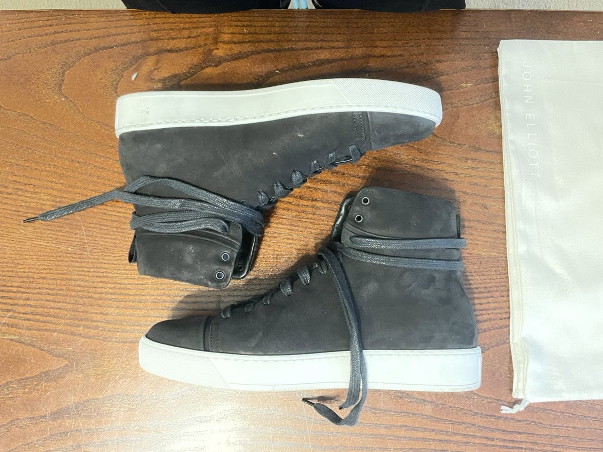 John Elliott Leather High Top