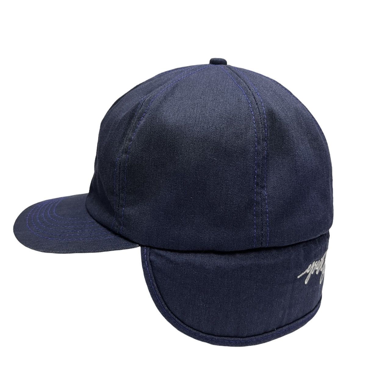 Volcom 🔥90’s VOLCOM Skateboard Winter Half Ear Flap Full Cap USA Size ONE SIZE - 8 Thumbnail