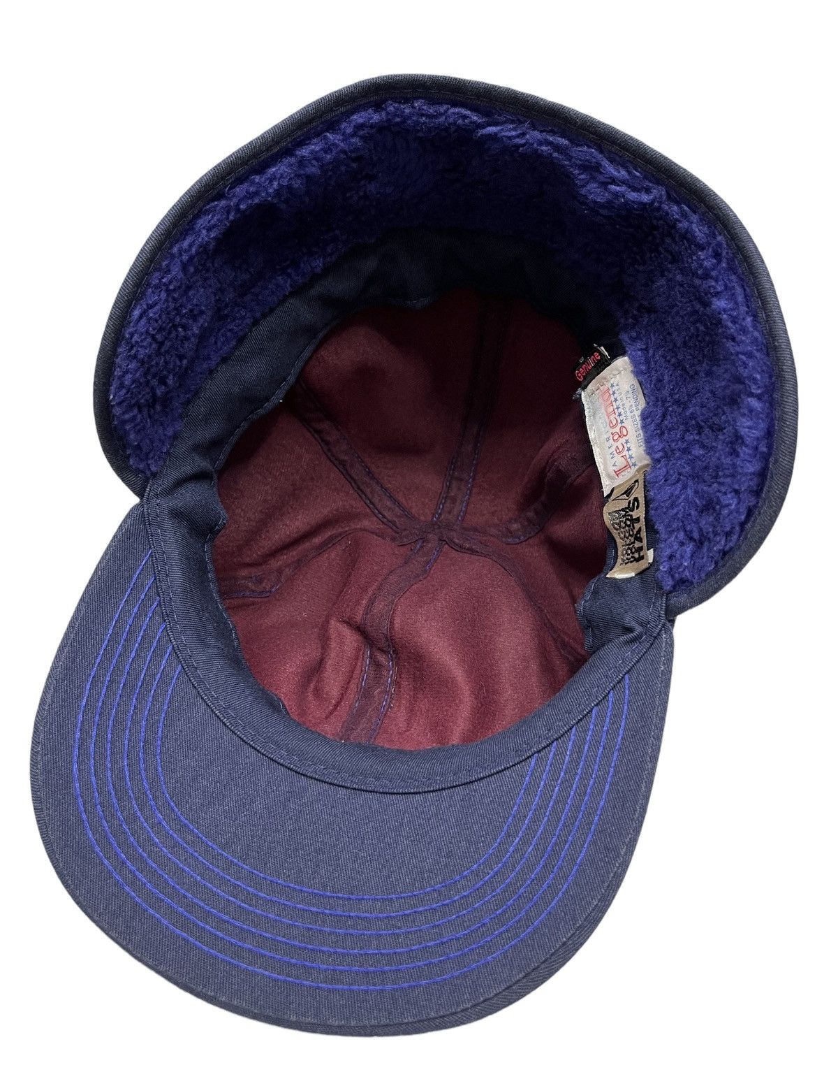Volcom 🔥90’s VOLCOM Skateboard Winter Half Ear Flap Full Cap USA Size ONE SIZE - 10 Thumbnail