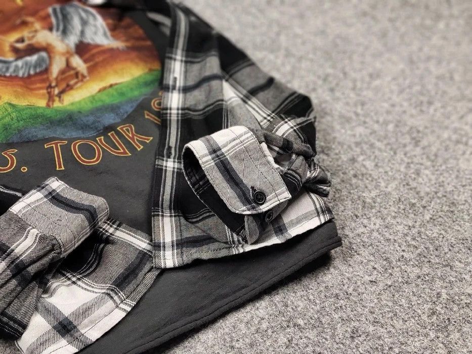Flannel × Vintage Vintage Flannel Shirt Travis Scott Style Streetwear Hype Size US L / EU 52-54 / 3 - 9 Thumbnail