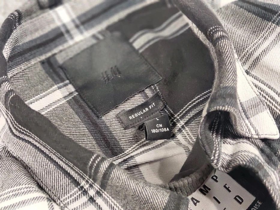 Flannel × Vintage Vintage Flannel Shirt Travis Scott Style Streetwear Hype Size US L / EU 52-54 / 3 - 10 Thumbnail