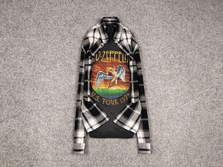 Flannel × Vintage Vintage Flannel Shirt Travis Scott Style Streetwear Hype Size US L / EU 52-54 / 3 - 1 Thumbnail