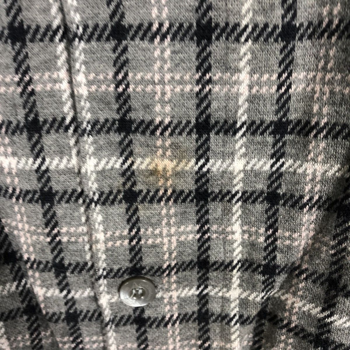 Aquascutum × Japanese Brand 🔥Rare🔥🇯🇵Aquascutum Nice Checkerd Full Buttons Cardigans Size US M / EU 48-50 / 2 - 14 Thumbnail