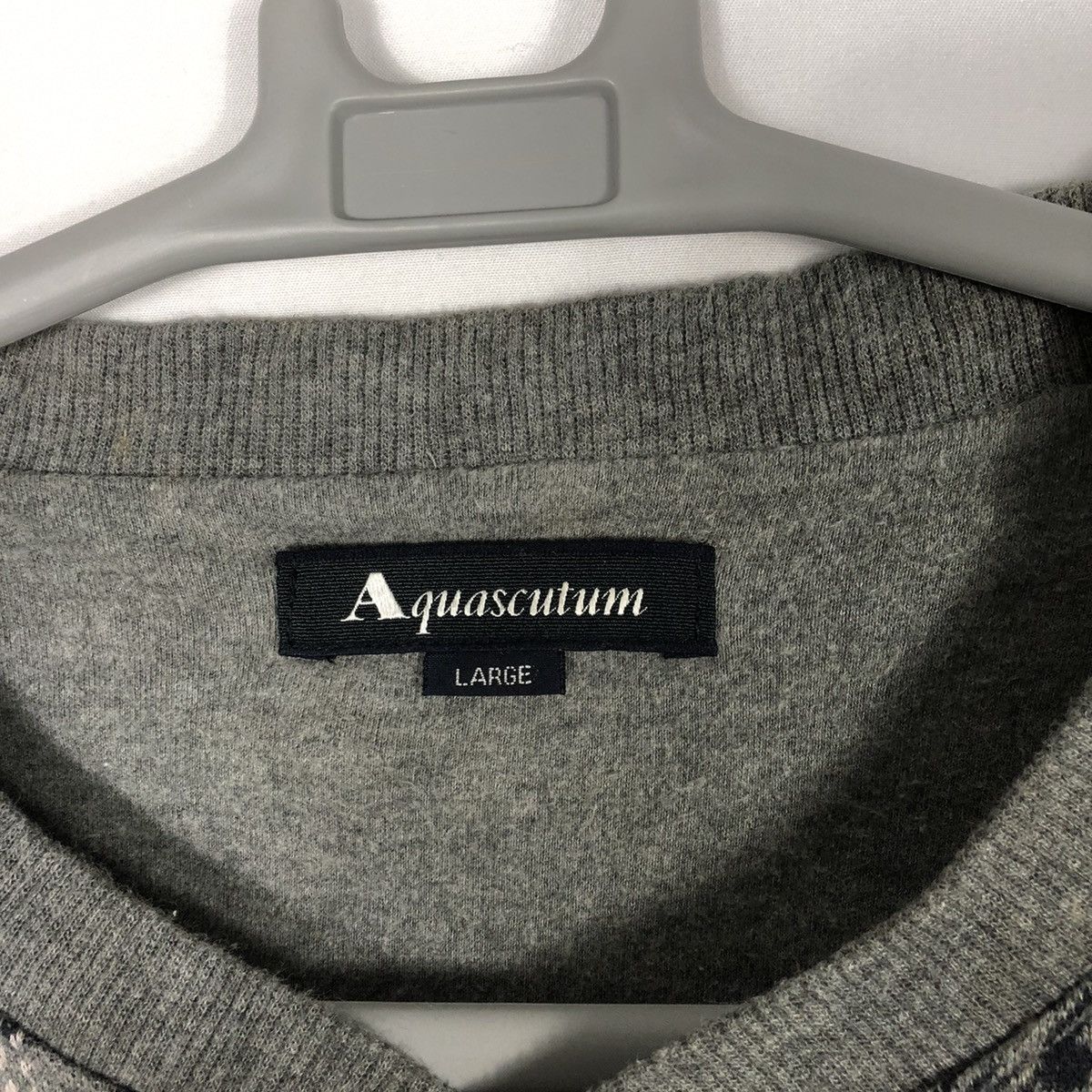 Aquascutum × Japanese Brand 🔥Rare🔥🇯🇵Aquascutum Nice Checkerd Full Buttons Cardigans Size US M / EU 48-50 / 2 - 18 Thumbnail