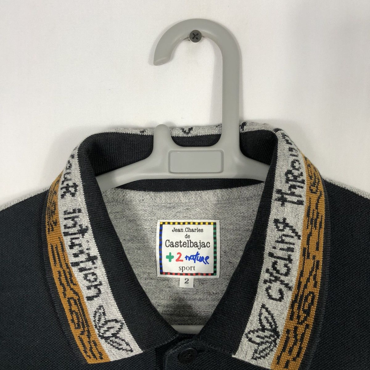 Designer × Jean Charles De Castelbajac × Vintage 🔥Rare🔥Jean Charles De Castelbajac Art Work Polo Shirts Size US S / EU 44-46 / 1 - 16 Thumbnail