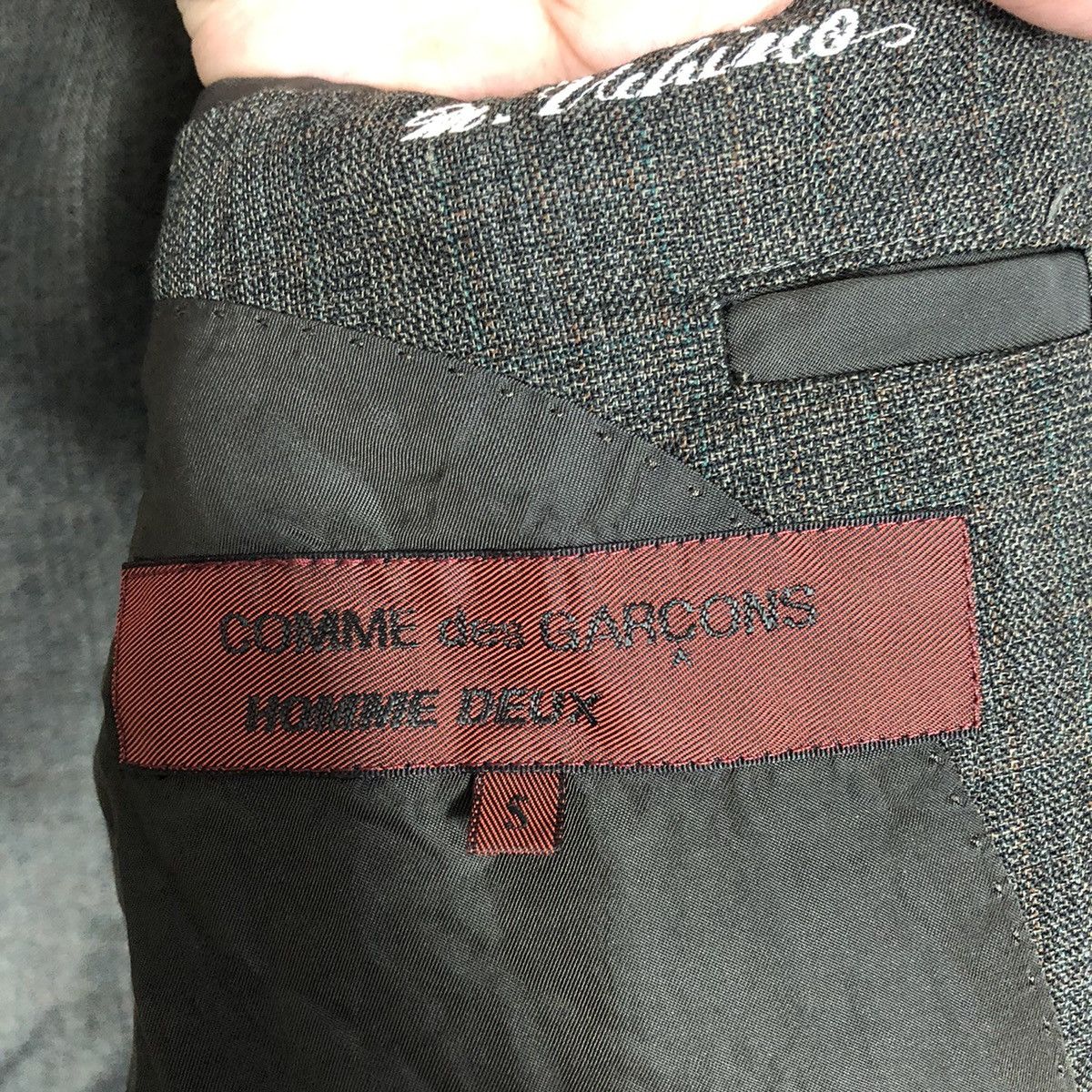 Comme des Garcons × Japanese Brand × Junya Watanabe 🔥🇯🇵AD1993 Comme Des Garcons Homme Wool Linen Suit Blazer Size US S / EU 44-46 / 1 - 19 Thumbnail
