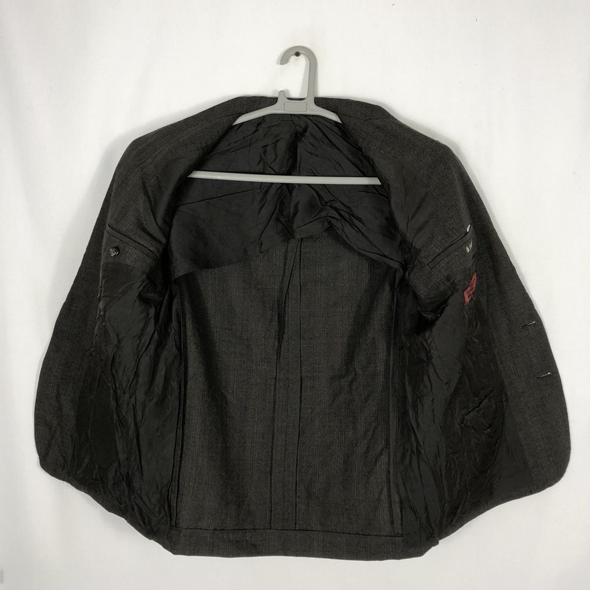 Comme des Garcons × Japanese Brand × Junya Watanabe 🔥🇯🇵AD1993 Comme Des Garcons Homme Wool Linen Suit Blazer Size US S / EU 44-46 / 1 - 13 Thumbnail