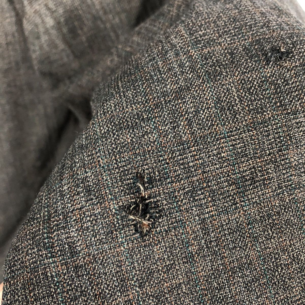 Comme des Garcons × Japanese Brand × Junya Watanabe 🔥🇯🇵AD1993 Comme Des Garcons Homme Wool Linen Suit Blazer Size US S / EU 44-46 / 1 - 11 Thumbnail