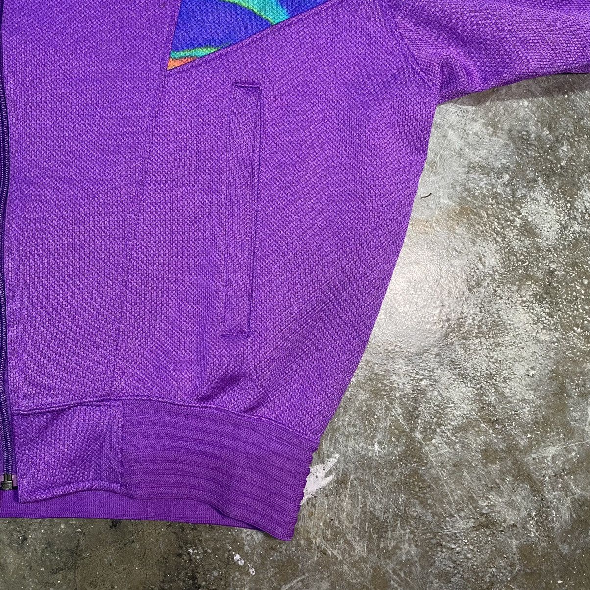 Vintage Kappa Rainbow purple Colourway Sweater