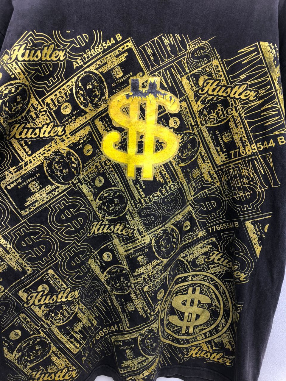 Vintage HUSTLER DOLLAR Size US XL / EU 56 / 4 - 2 Thumbnail
