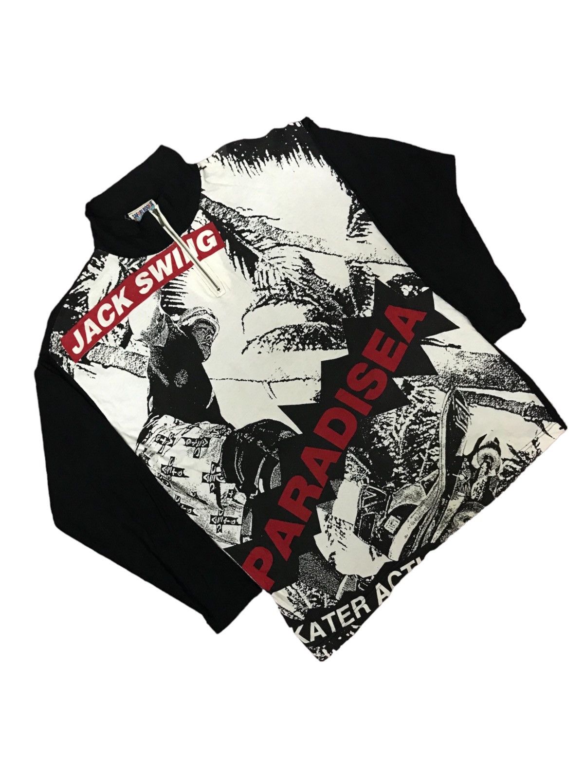 Japanese Brand SKATER ACTIVE JACK SWING FRONT FULL PRINT RIDE SKATEBOARD Size US M / EU 48-50 / 2 - 2 Thumbnail