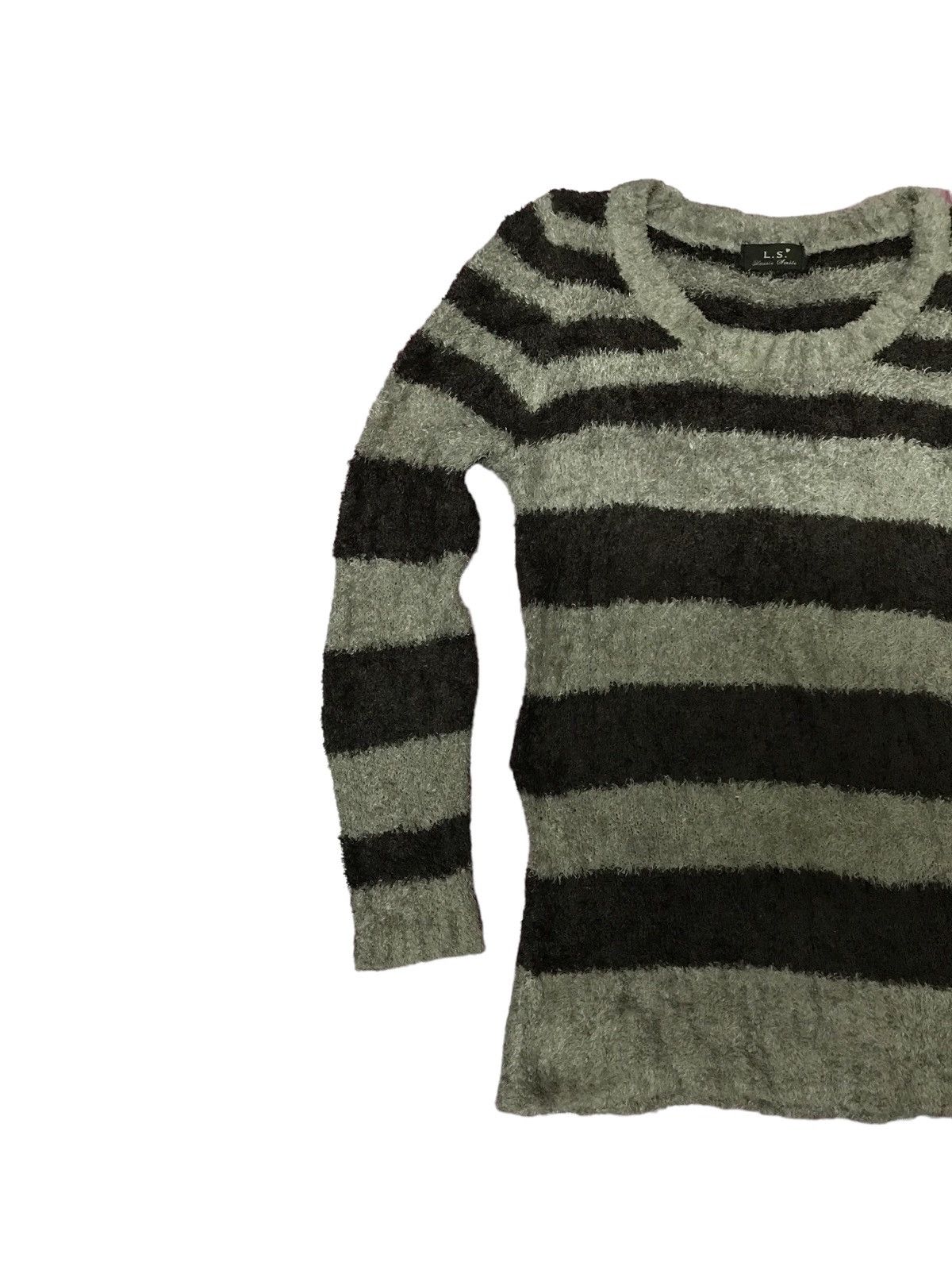 Hysteric Glamour Vintsge L.S Japan Number Nine Fashion Stripes Fleece outfits Size US S / EU 44-46 / 1 - 4 Thumbnail