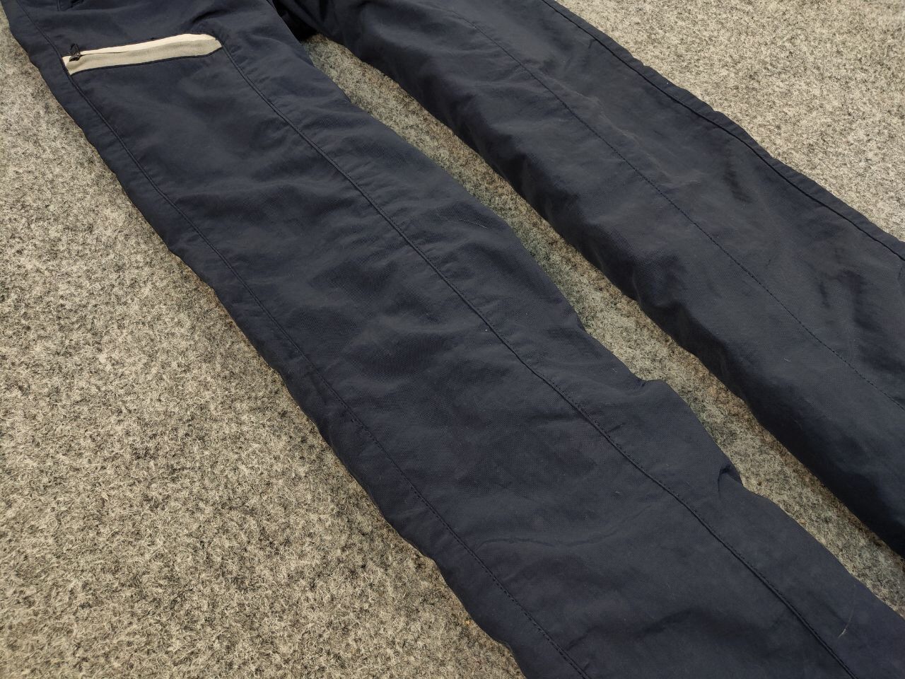 Nike Vintage 90's Nike Swoosh Track Jogger Cargo Blue Pants Size US 34 / EU 50 - 8 Thumbnail