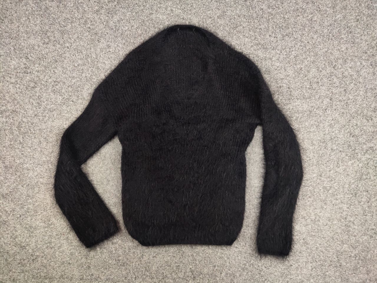 If Six Was Nine Vintage 90's Japanese Black Mohair Style Fuzzy Sweater Size US S / EU 44-46 / 1 - 13 Thumbnail