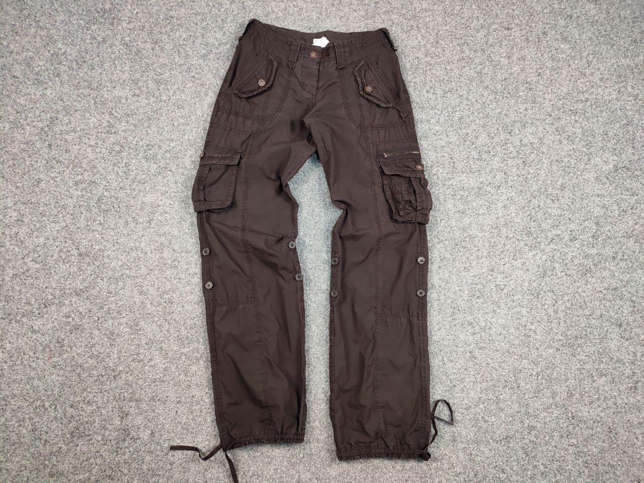Japanese Brand Vintage 90's Cargo Pants Travis Scott Japan Zip Pocket Size US 29 - 13 Thumbnail