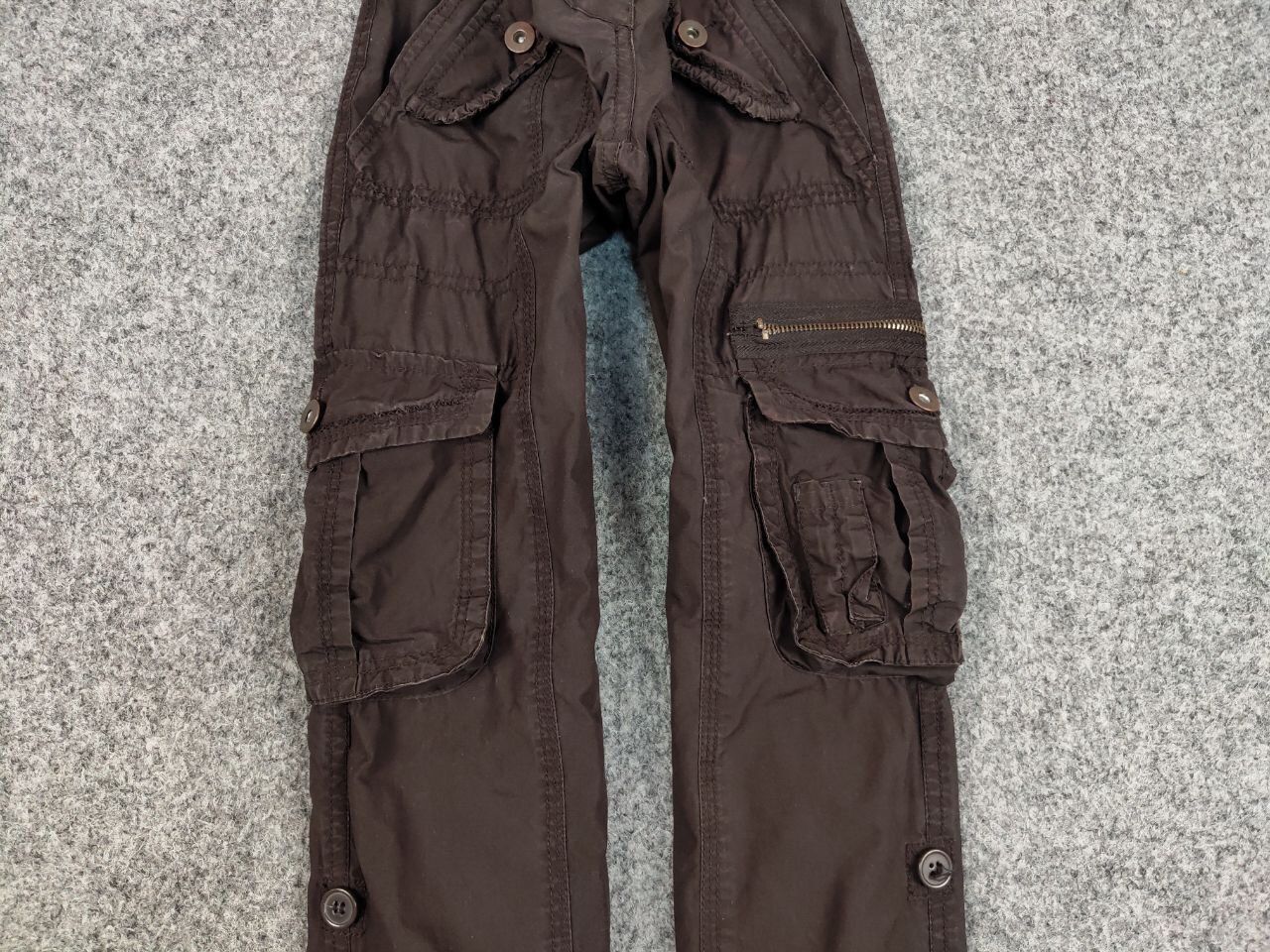 Japanese Brand Vintage 90's Cargo Pants Travis Scott Japan Zip Pocket Size US 29 - 9 Thumbnail